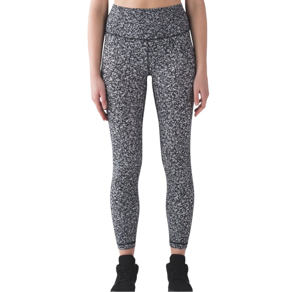 Lululemon Wunder Under Hi-Rise 7/8 Tight (Full-On Luxtreme) - Daisy Dust Alpine